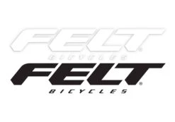 Felt Bicycles DECAL LOGO 4" (BLACK)