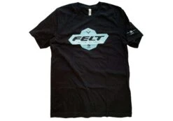 Felt Bicycles Felt Brand Black T-Shirt | Men's -Felt Bicycles MENS CLASSIC TEE BLACK