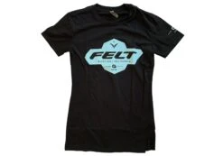 Felt Bicycles -Felt Bicycles WOMENS CLASSIC TEE BLACK